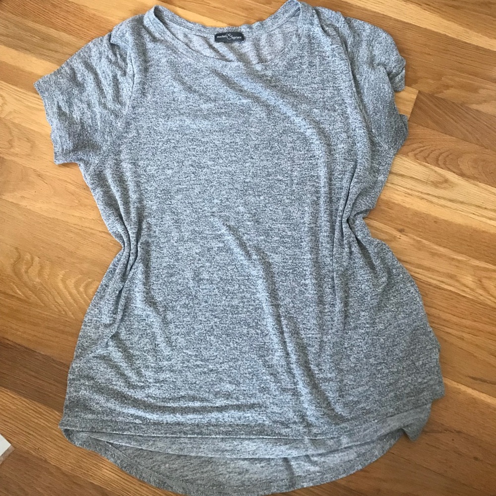 Market & Spruce for Stitch Fix drapey knit tee